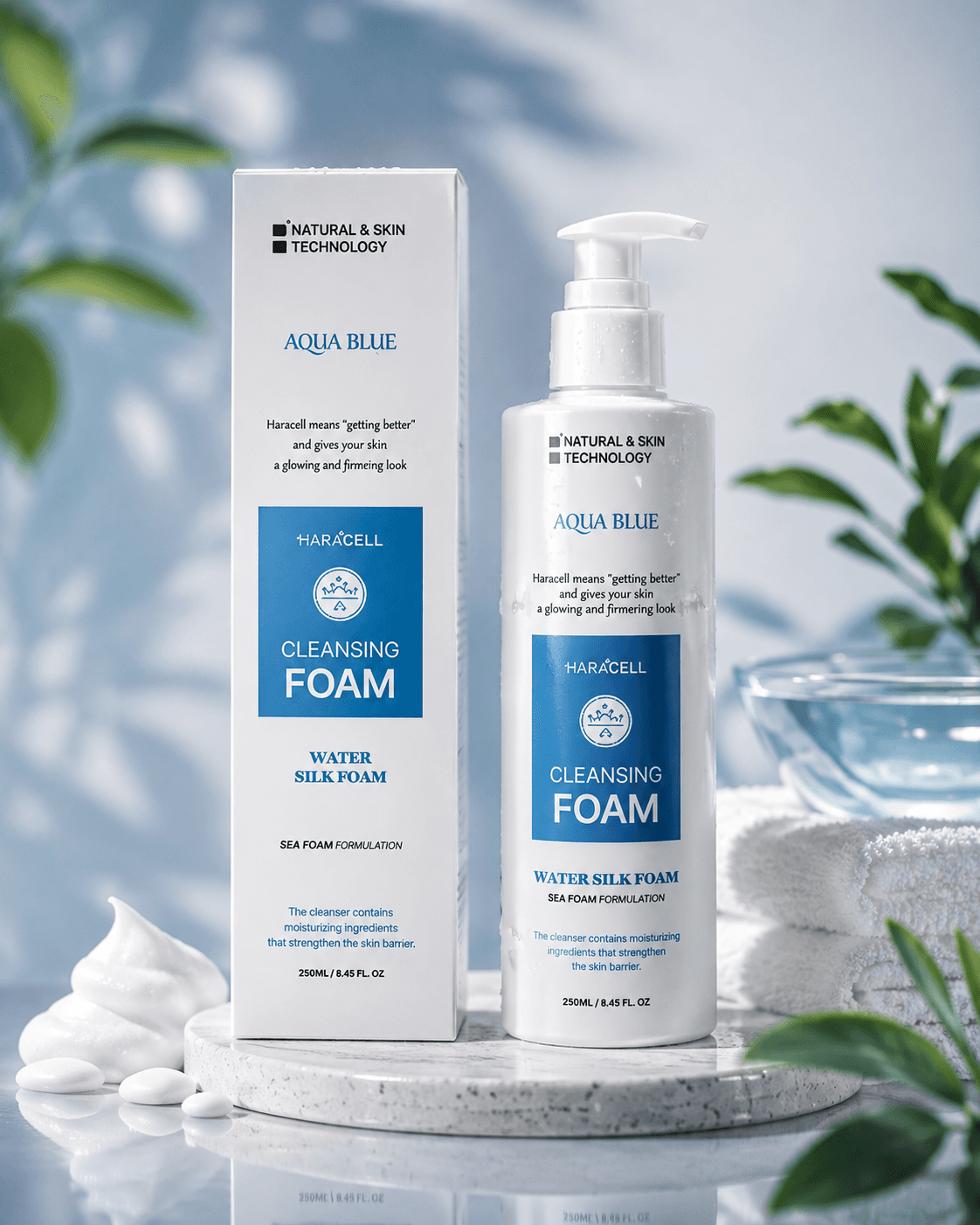 Aqua Blue Cleansing Foam